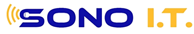 A blue and white logo for the nco.